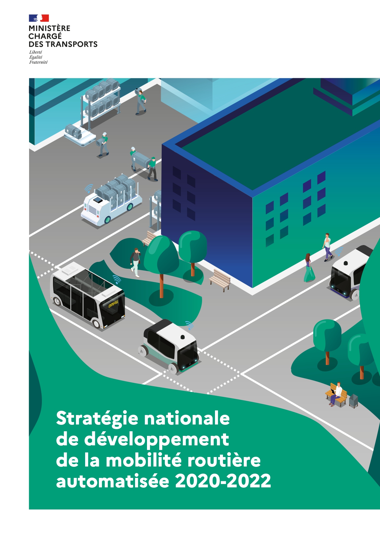 Stratégie nationale de développement de la mobilité routière automatisée